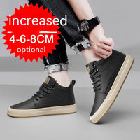 Men's Shoes British Fashion Casual Invisible Height-increasing Shoes