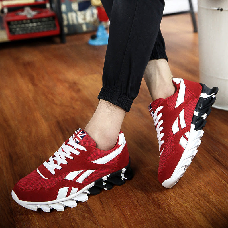 Casual shoes, men's sports, fashion, running shoes, comfortable, breathable mesh, men's shoes