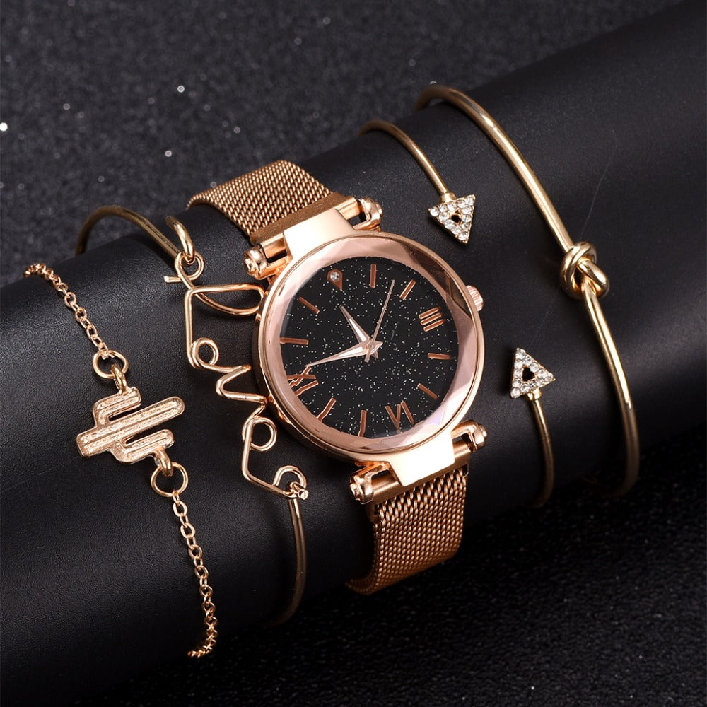 Bracelet Watch Set