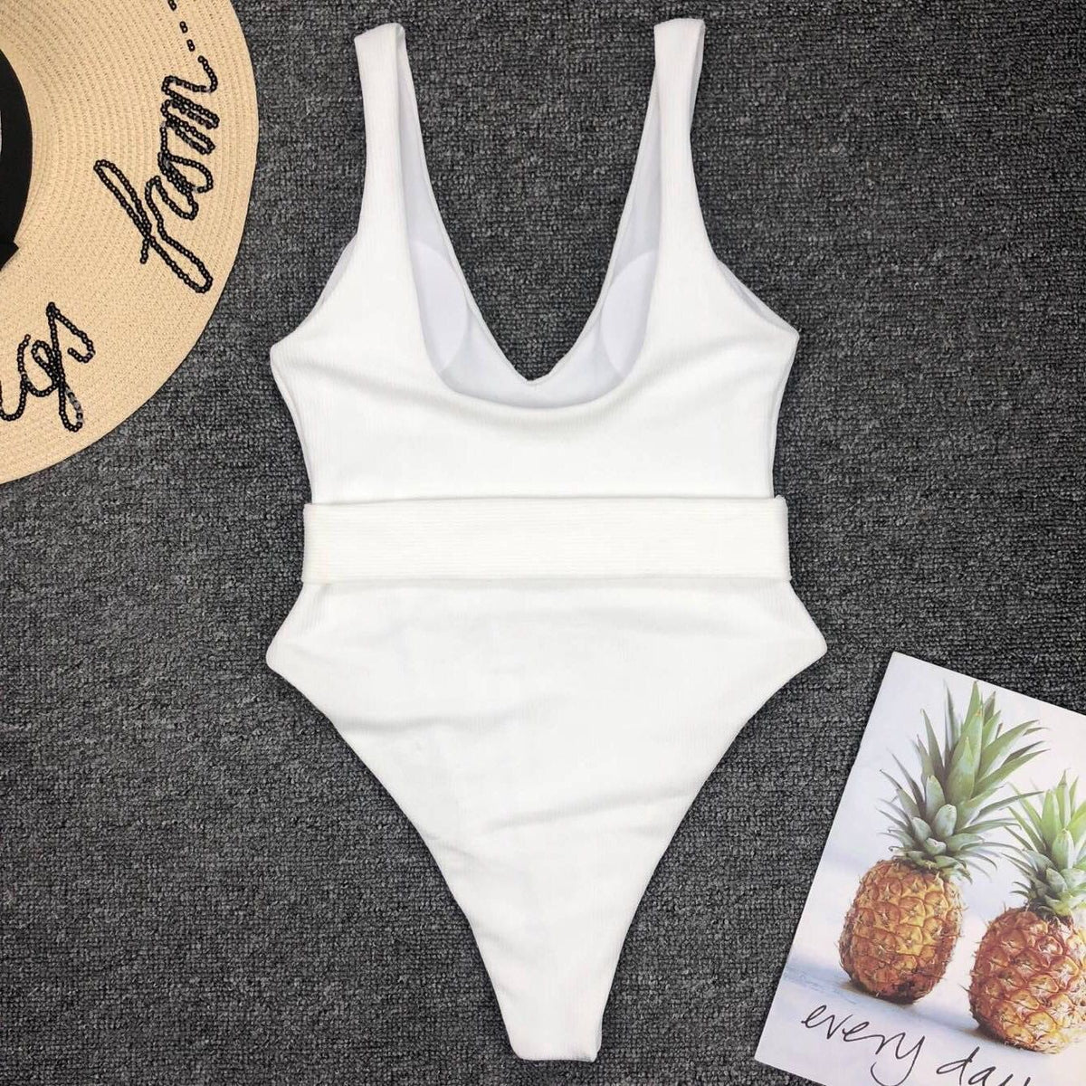 Women White Swimsuit