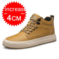 Men's Shoes British Fashion Casual Invisible Height-increasing Shoes