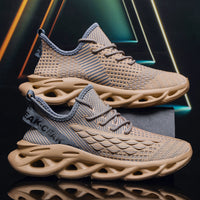 Fly Woven Mesh Sports Men's Coconut Shoes