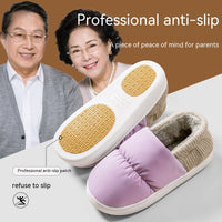 Middle-aged And Elderly Professional Non Slip Cotton Slippers