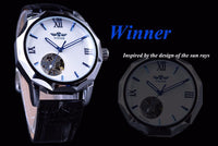 A factory selling hot money, WINNER authentic mechanical watches, men's mechanical watches