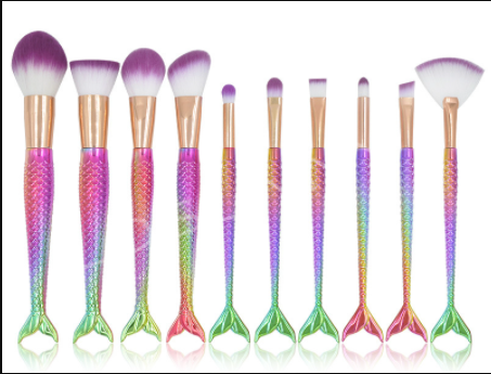 Mermaid Makeup Brushes