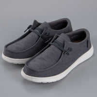 Men Loafers Fashion Canvas Shoes