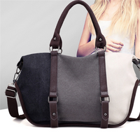 Canvas handbag