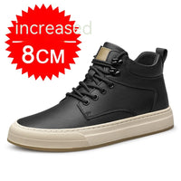 Men's Shoes British Fashion Casual Invisible Height-increasing Shoes