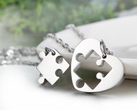 Love Pendant Necklace Couple Jewelry