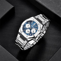 2024 New PAGANI Design Men's Quartz Watches Sapphire Stainless Steel Chronograph 200m Waterproof Sports Watche Reloj Hombre