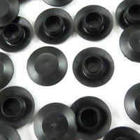 100PCS Car Door Rubber Plug Universal PVC Mount Rubber Body Sheet Cap Metal Hole Plugs for 3/8" Hole Automobile Accessories