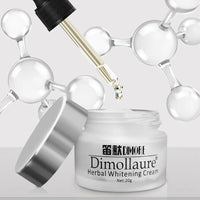 2pcs Dimollaure Whitening Freckle Cream 20g Remove Melasma Speckle Sunburn Dark Spots Pigment Melanin Bright Skin Face Cream