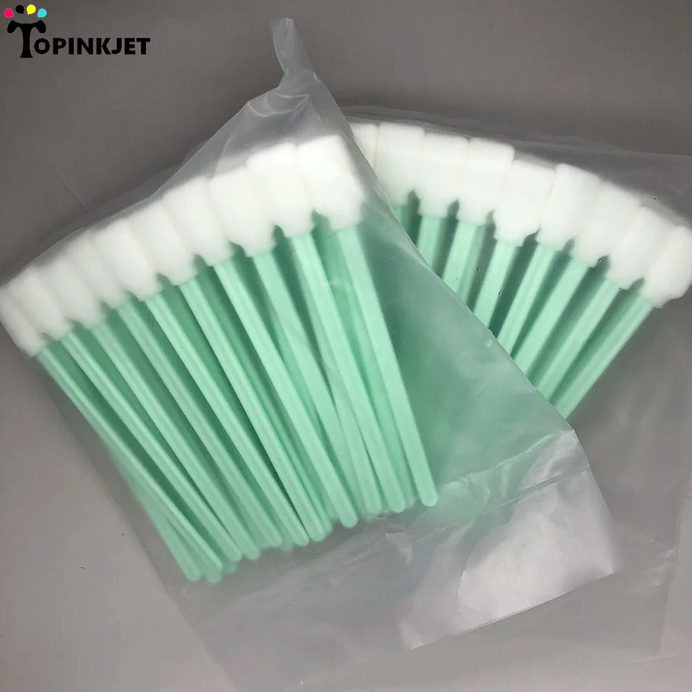 150PCS Solvent Cleaning Tool For Epson Roland Mimaki Mutoh DX2 DX4 DX5 DTG Printhead Cleaning Foam