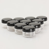 10Pcs 5g/ml Empty Cosmetic Jar Pots Makeup Tool Face Skin Cream Container Refillable Bottles Acrylic