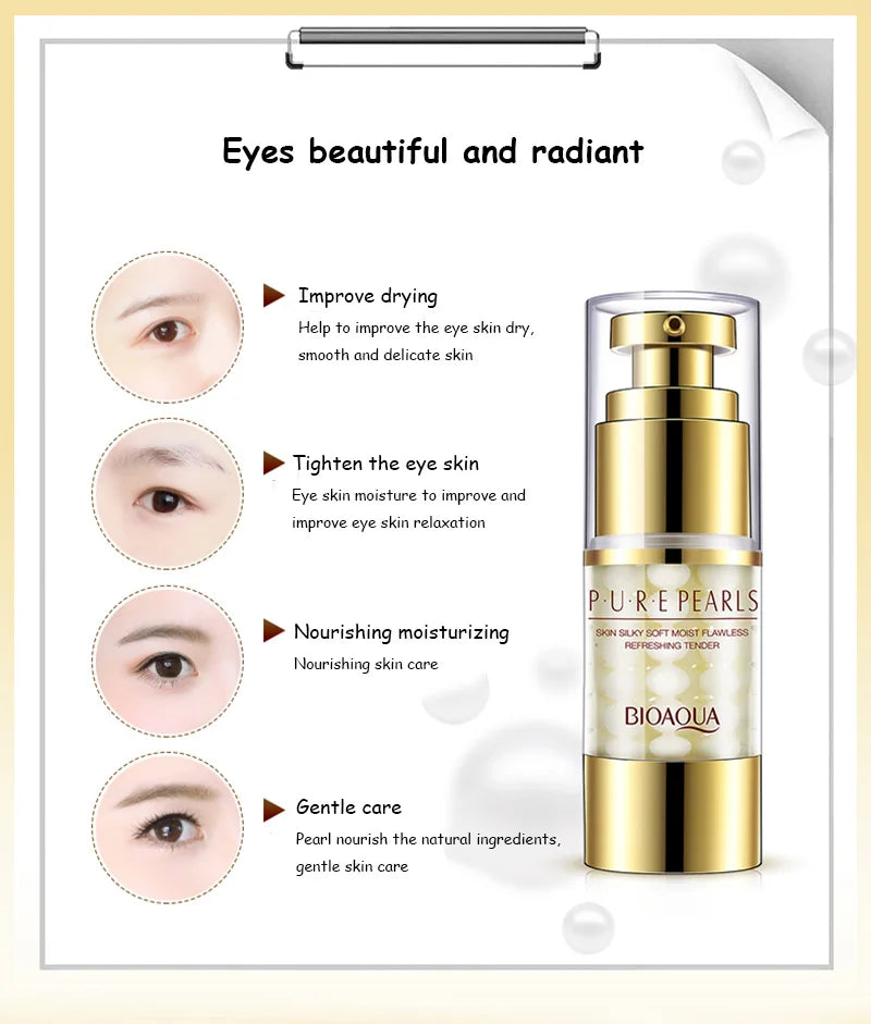 BIOAQUA eye cream anti-aging anti-puffiness collagen new eye creams remove eye bag dark circle whitening skin care eye firming