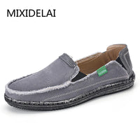 New Arrival Low Price Mens Breathable High Quality Casual Shoes Jeans Canvas Casual Shoes Slip On Men Fashion Flats Loafer