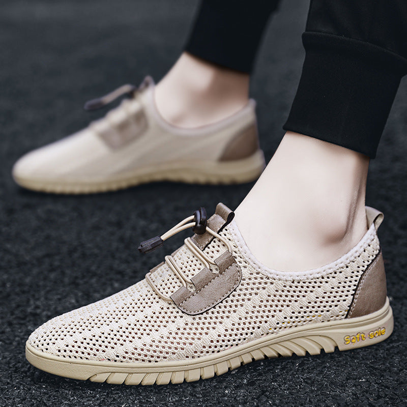 Men's Trendy Shoes Plus Size Mesh Shoes Outdoor