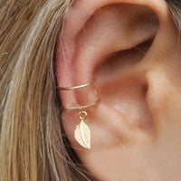 Fashion Exquisite Rhinestone Decor Ear Cuff earring for Woman Ear 2022 Summer New Arrival Christmas Jewelry Gift