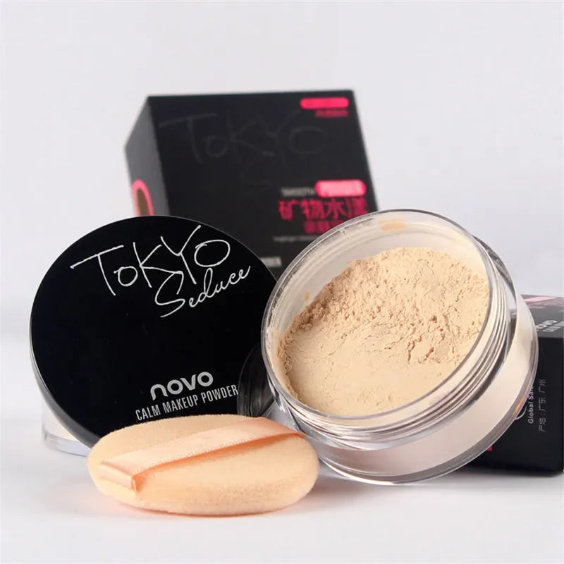 Long Lasting Loose Finishing Powde Matte Bare Face Whitening Skin Finish Transparent Powder Palette Mineral Makeup