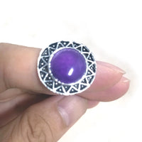 XiaoYaoTYM Vintage Adjustable Natural Stone Rings High Quality Fashion Jewelry Wholesale