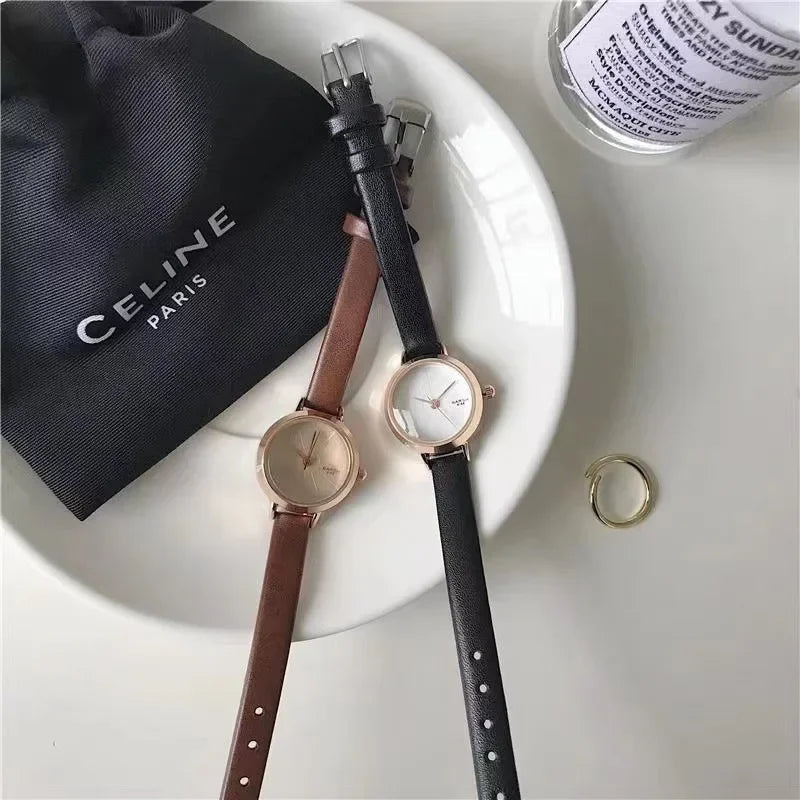 Elegant Women’s Quartz Watch - Casual Stylish Wristwatch for Ladies, Girls, and Students - Ideal Gift