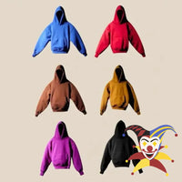 Kanye West Tour Hoodie Men Women Fleece Season 6 Hoodie Thick Fabric Hooded Ye Sweatshirts Collar Tag Pocket Pullovers