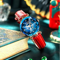 Seno Ocean Star Steel Band Women's Watch Fashion Crystal Ladies Quartz Relogio Feminino Female Montre Reloj Mujer Zegarek Damski