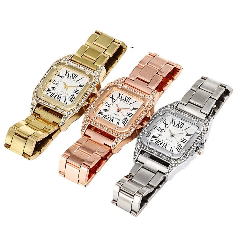 Square Women's Watches Business Quartz Wristwatches Reloj Para Mujer Ladies Casual Watches Student Ladies Clock Relógio Feminino