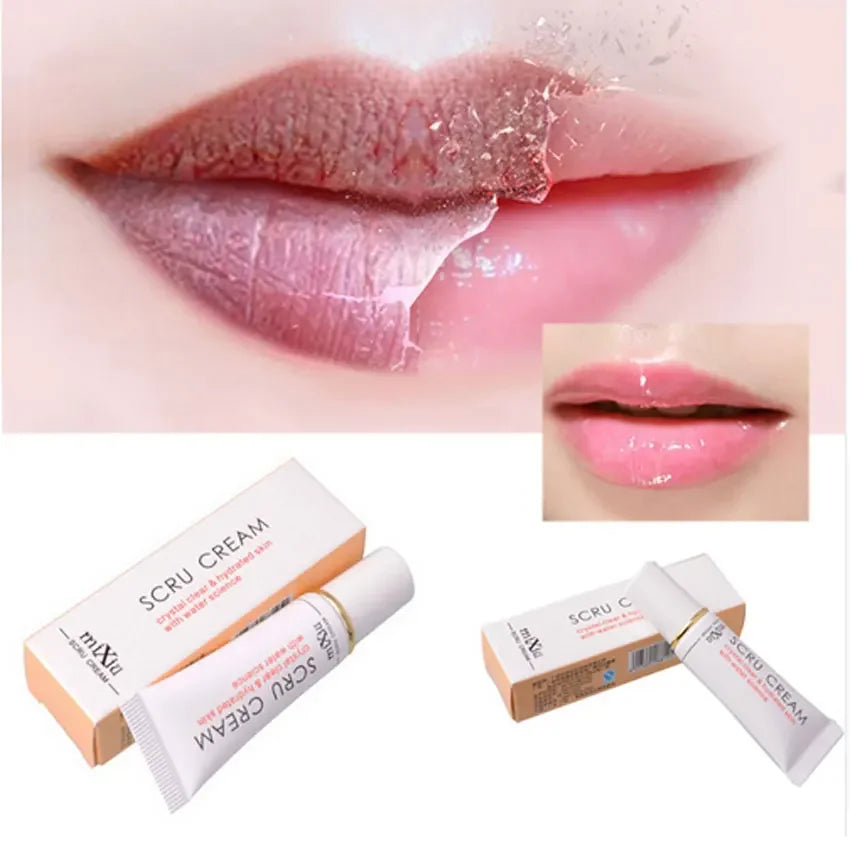 New Professional Moisturizing Full Lips Cosmetics Remove Dead Skin Gel MIXIU Brand Propolis Lip Care Exfoliating  Scrub