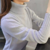 2023 Autumn Winter Women Clothes Teen Girls Sweaters Pull Femme Ladies Long Sleeve Tops Sweater Women Turtleneck Pullover Coat