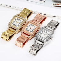 Square Women's Watches Business Quartz Wristwatches Reloj Para Mujer Ladies Casual Watches Student Ladies Clock Relógio Feminino