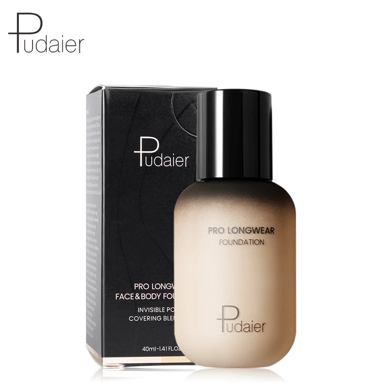 Pudaier Face Skin Evolution Liquid Foundation Oil-control Make Up Concealer Brighten Makeup Highlighter Bronzer Corrector Cream