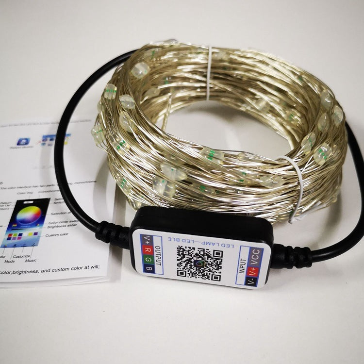 Mobile Phone Bluetooth Music App Light String