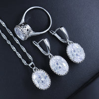 Bride Wedding Party Dinner Jewellery Set Hair Claw Diamond Jewellery